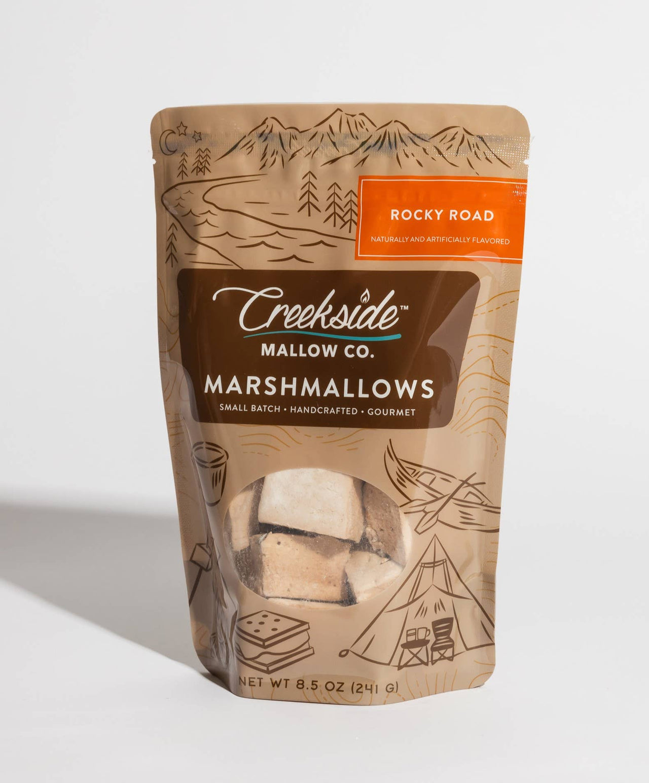 PNW Rocky Road Marshmallows(Large Bags)(12 Count) - Pac Nor Westy - 