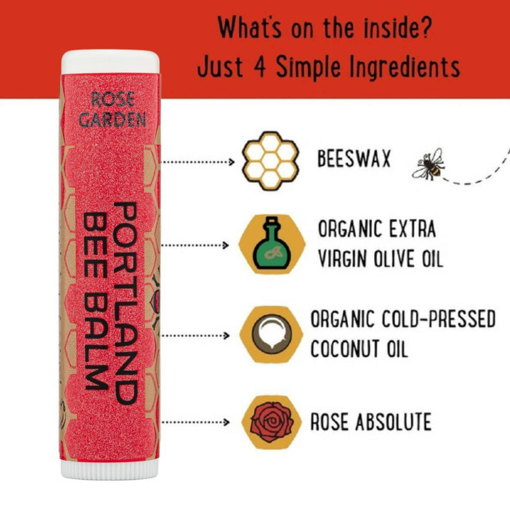 PNW Rose Garden Lip Balm - Portland Bee Co. - Pac Nor Westy - 
