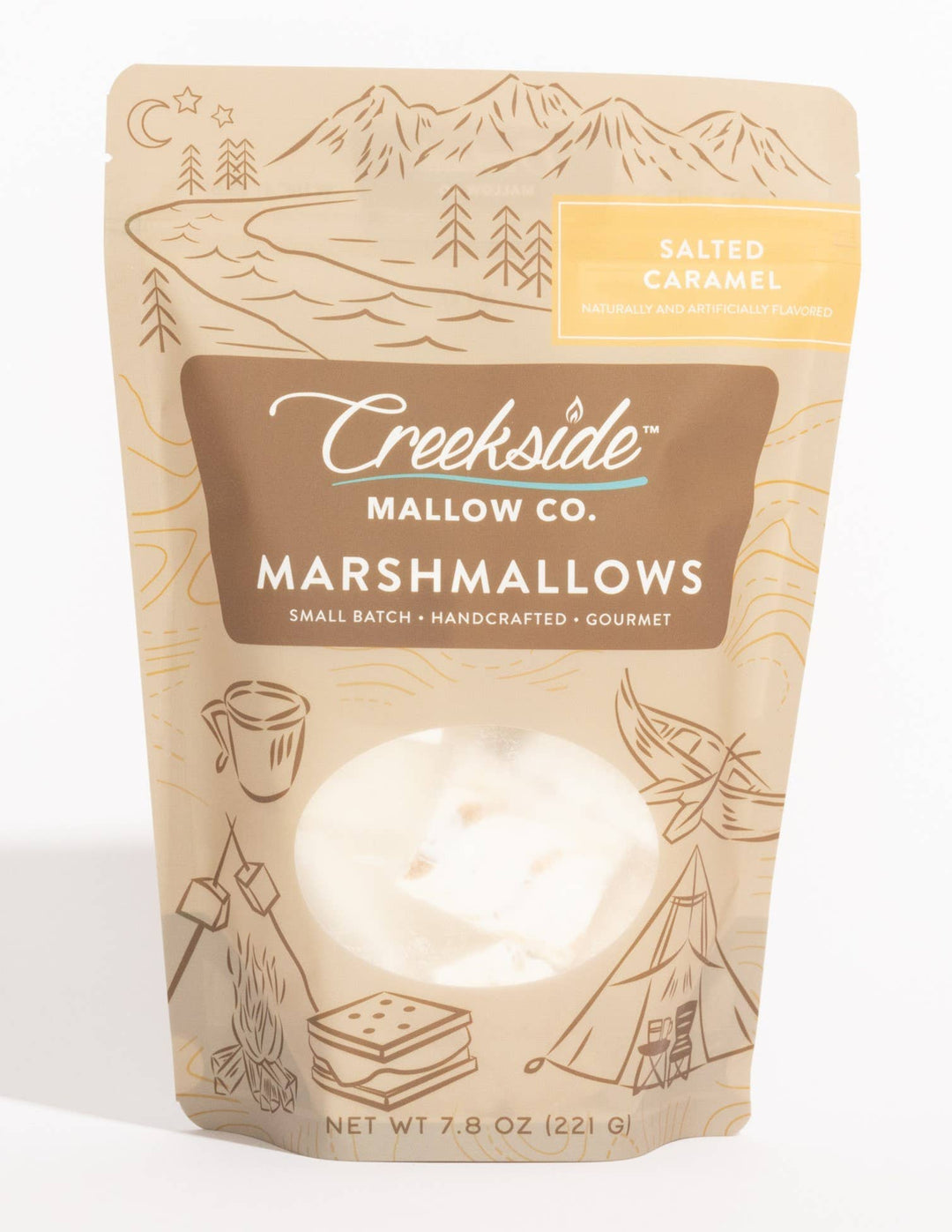 PNW Salted Caramel Marshmallow(Large Bag)(12 Count): 12 Ct - Pac Nor Westy - 
