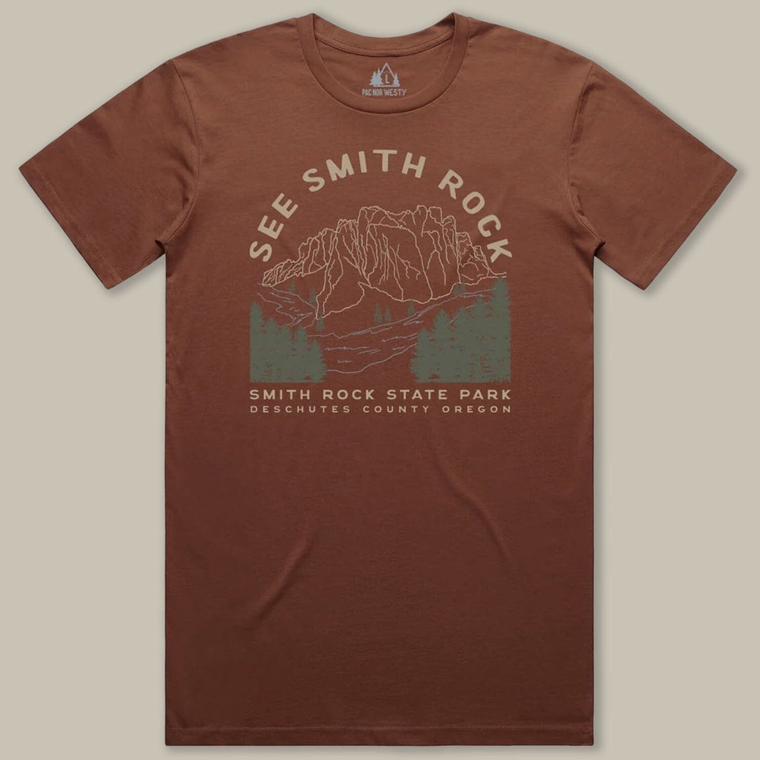 PNW See Smith Rock Tee - Pac Nor Westy - 