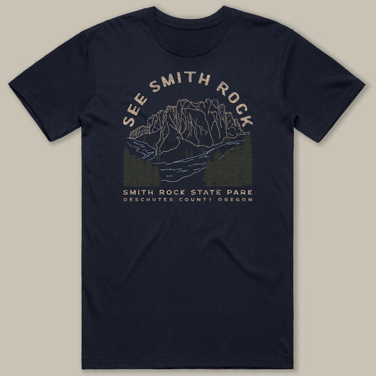 PNW See Smith Rock Tee - Pac Nor Westy - 