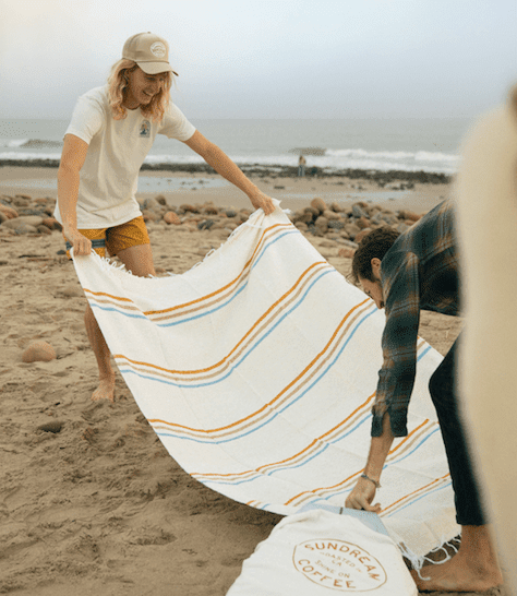 PNW Sunday Recycled Summer Beach Throw - Pac Nor Westy - 