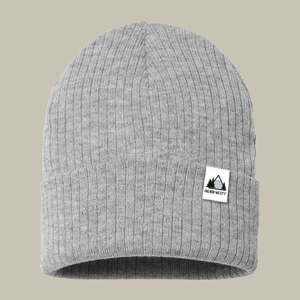 PNW Sustainable Ribbed Beanie - Pac Nor Westy - 