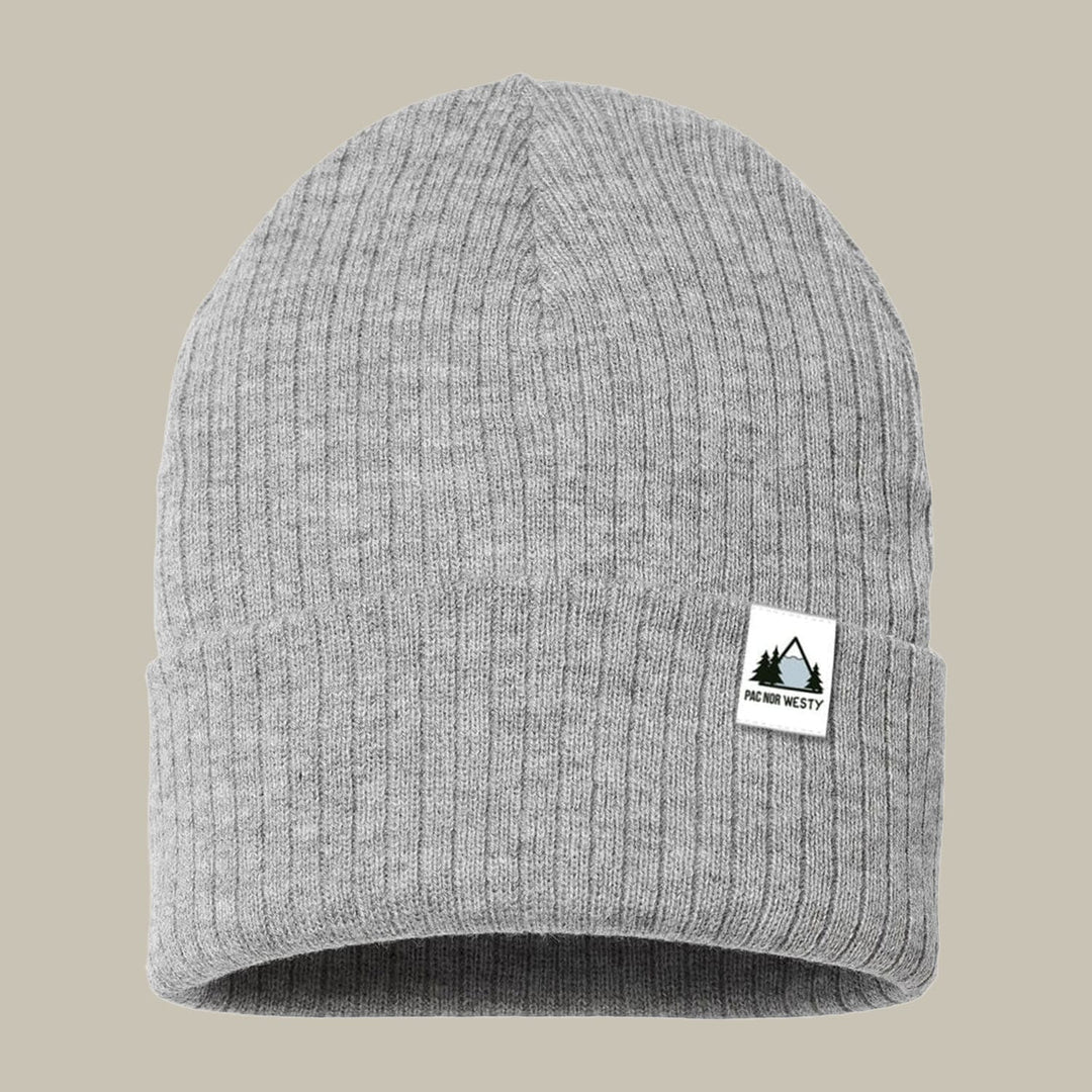 PNW Sustainable Ribbed Beanie - Pac Nor Westy - 