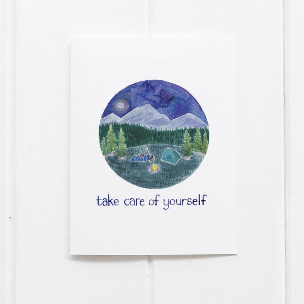 PNW Take Care of Yourself - Get Well Card - Pac Nor Westy - 