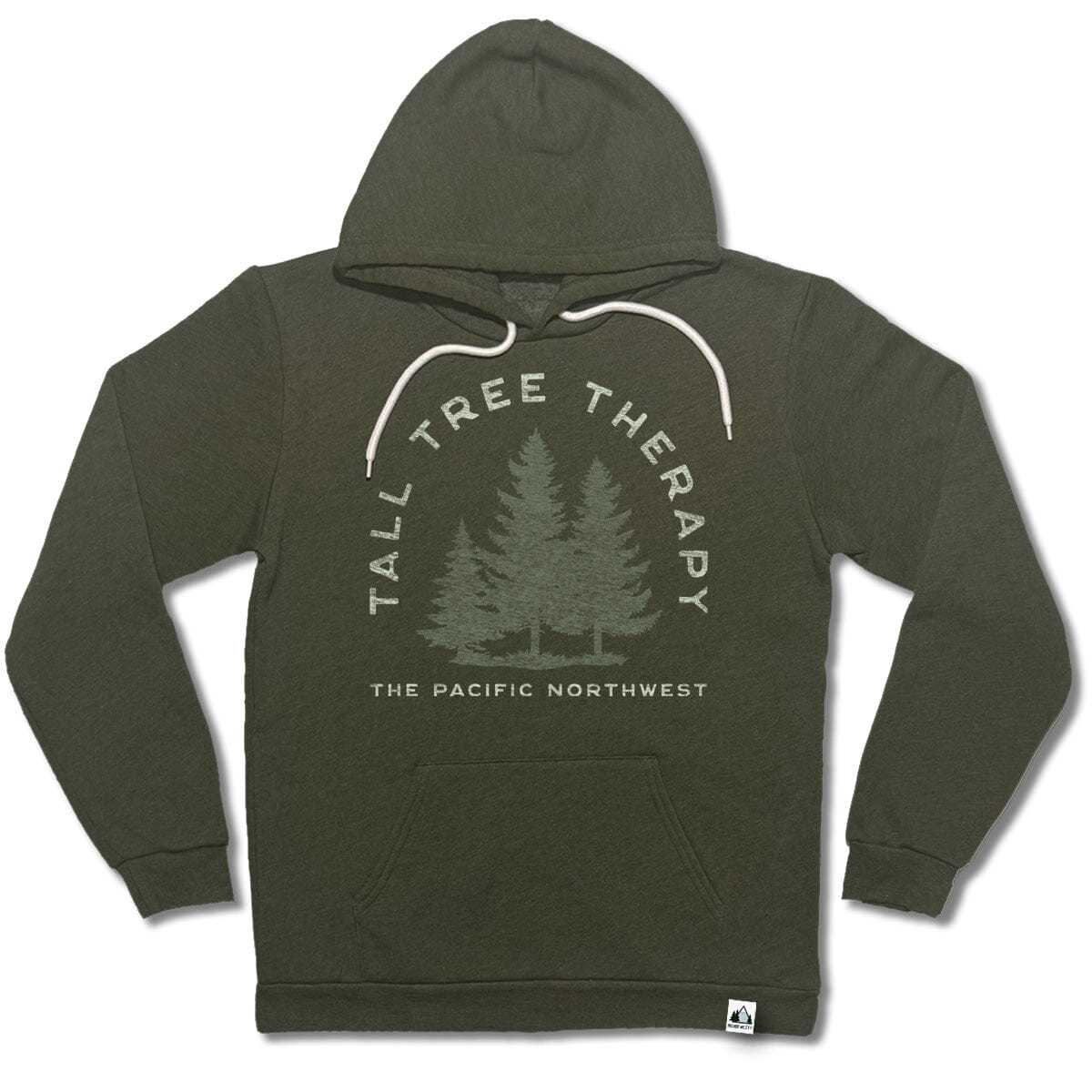 PNW Tall Tree Therapy Hoodie - Pac Nor Westy - 