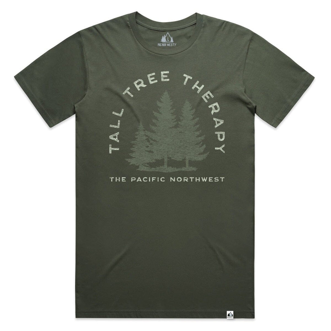 PNW Tall Tree Therapy Tee - Pac Nor Westy - 