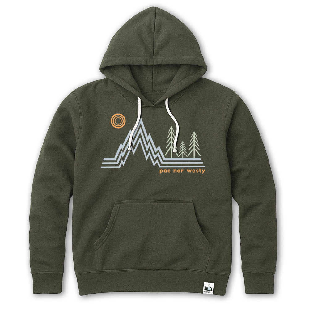 PNW Tree Line Hoodie - Pac Nor Westy - 