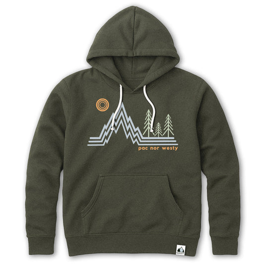 PNW Tree Line Hoodie - Pac Nor Westy - 