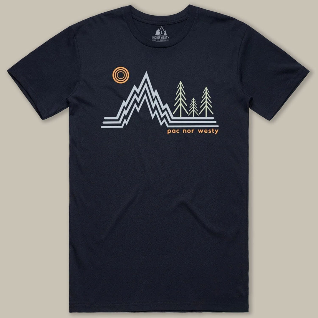 PNW Tree Line Tee - Pac Nor Westy - 