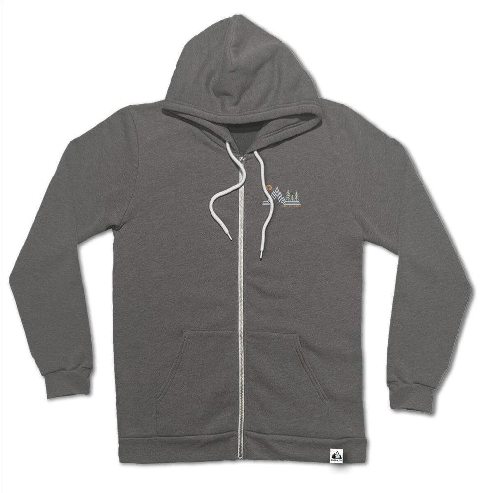 PNW Tree Line Zip Hoodie - Pac Nor Westy - 