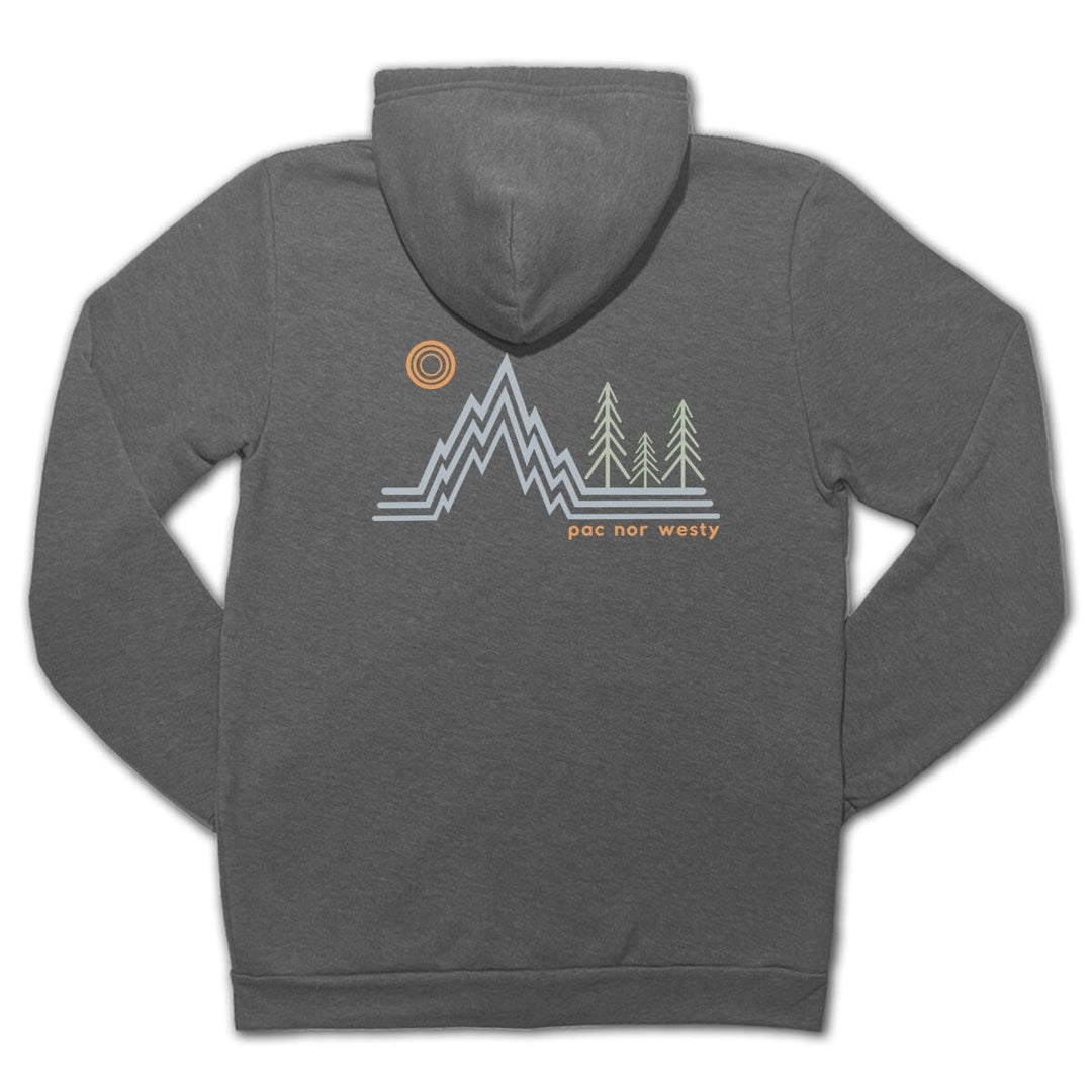 PNW Tree Line Zip Hoodie - Pac Nor Westy - 