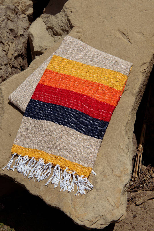 PNW Vintage Desert Recycled Beach Blanket - Pac Nor Westy - 