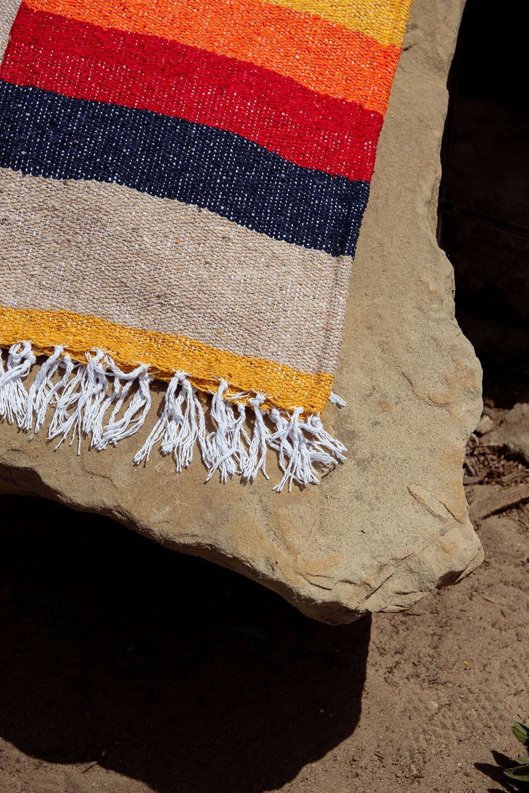 PNW Vintage Desert Recycled Beach Blanket - Pac Nor Westy - 