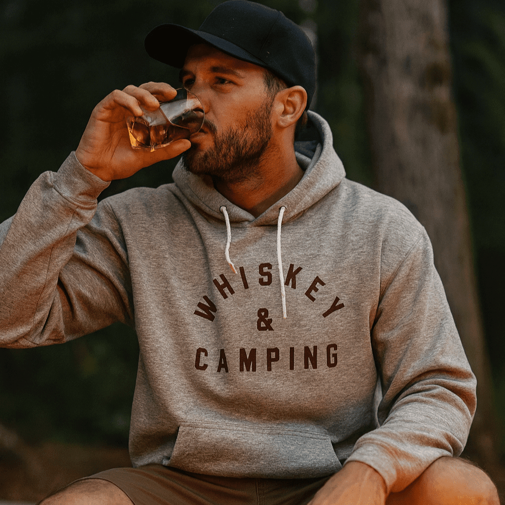 PNW Whiskey & Camping Hoodie - Pac Nor Westy - 