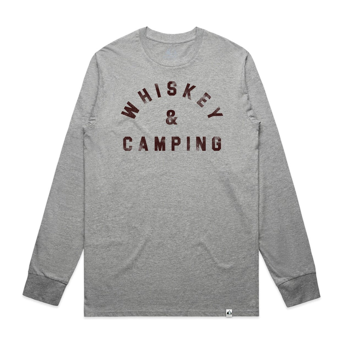 PNW Whiskey &amp; Camping L/S Tee - Pac Nor Westy - 