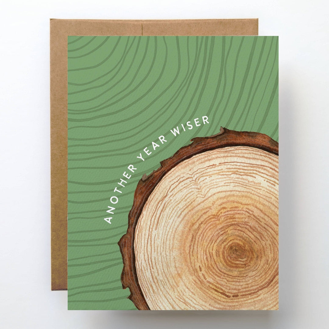 PNW Wiser Tree Ring Birthday Card - Pac Nor Westy - 