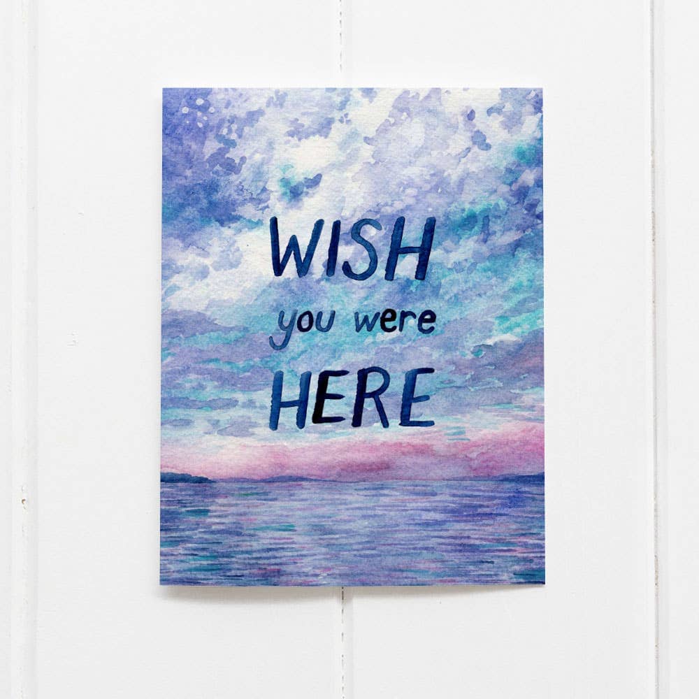 PNW Wish You Were Here - Greeting Card - Pac Nor Westy - 