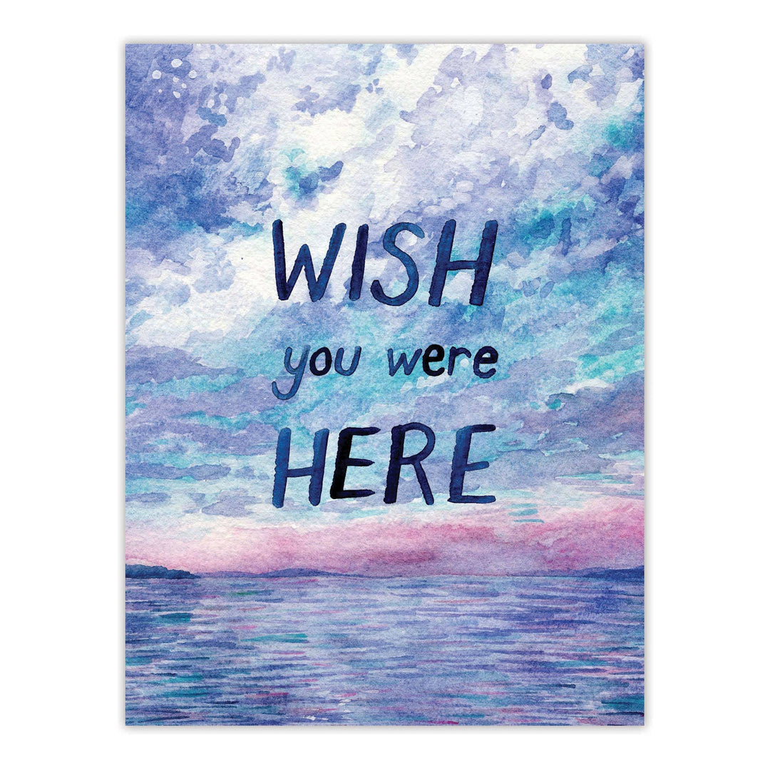 PNW Wish You Were Here - Greeting Card - Pac Nor Westy - 