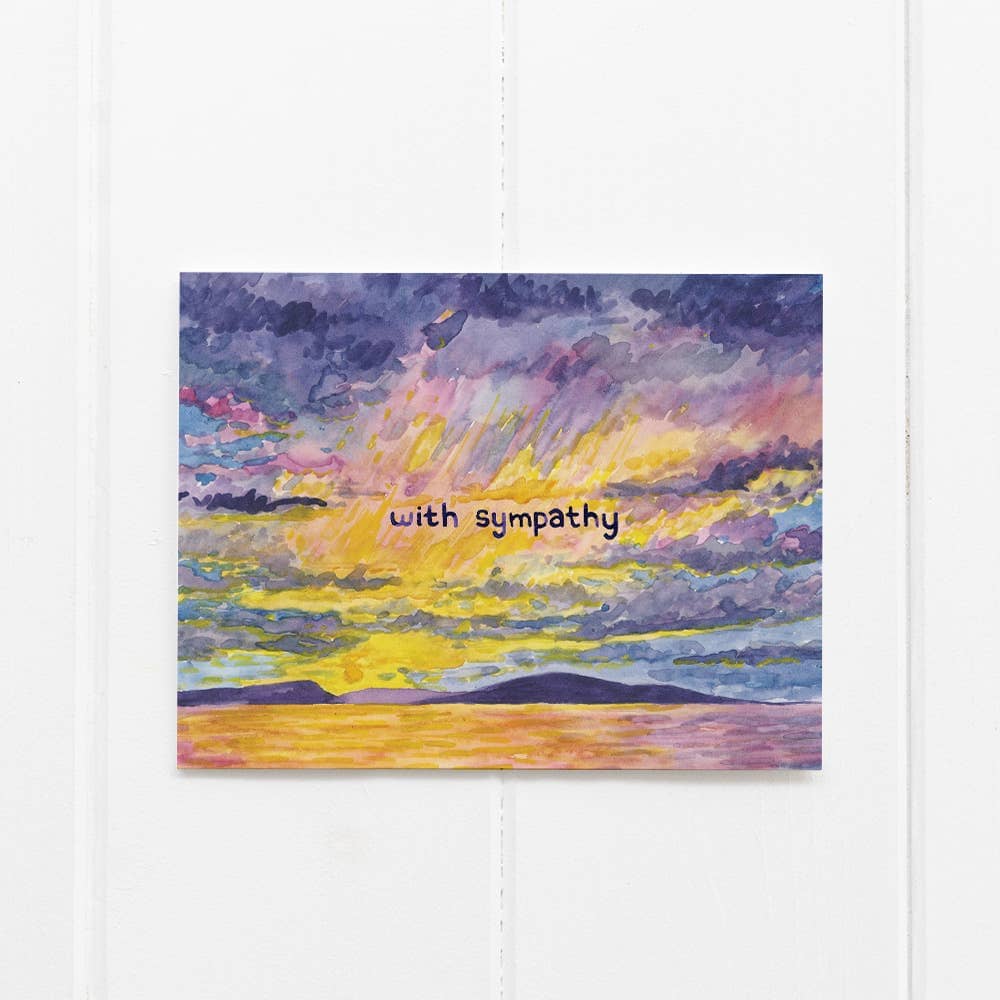 PNW With Sympathy Card - Pac Nor Westy - 