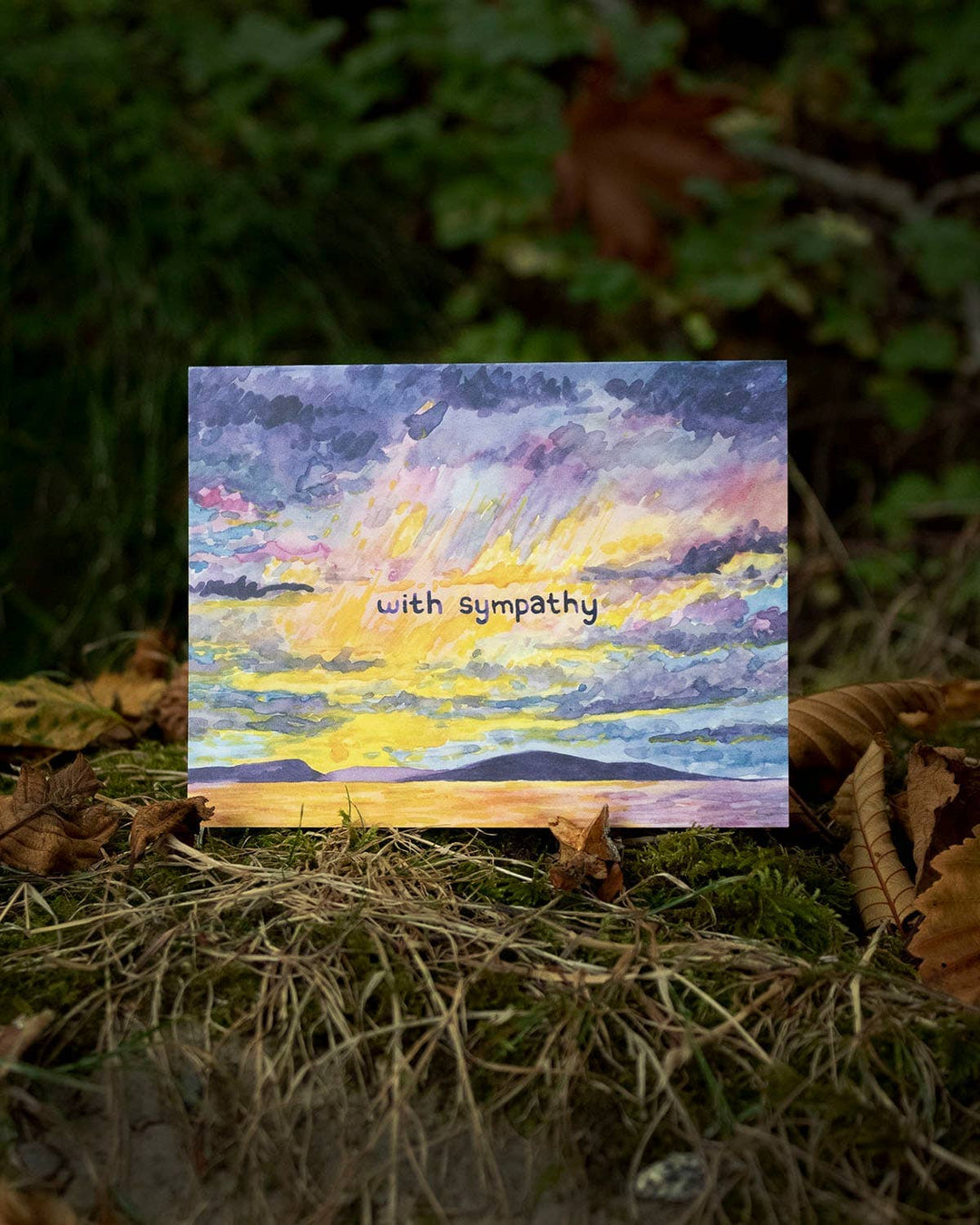 PNW With Sympathy Card - Pac Nor Westy - 