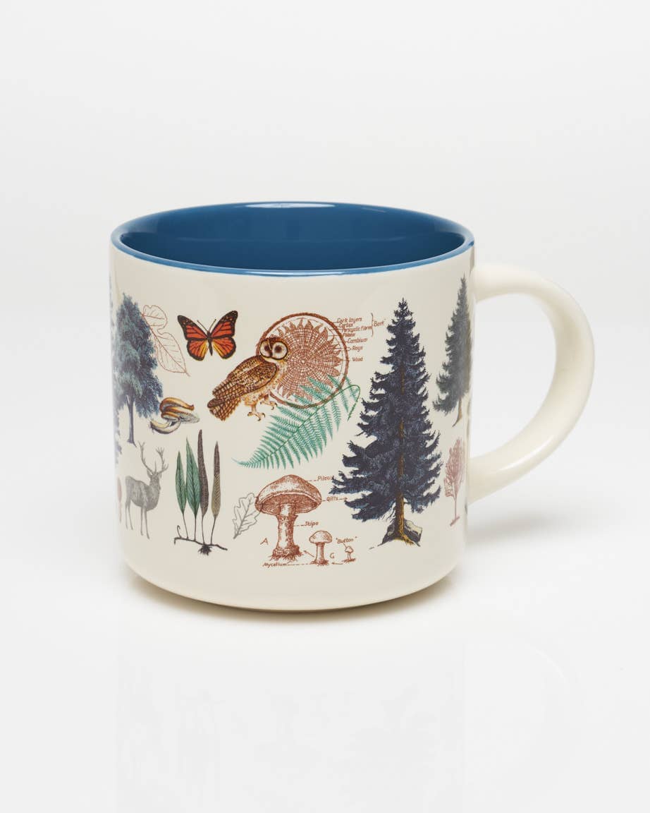 PNW Woodland Forest Ceramic Mug - Pac Nor Westy - 
