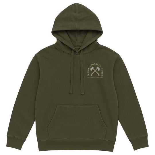 Warm Yourself Twice Cotton Hoodie