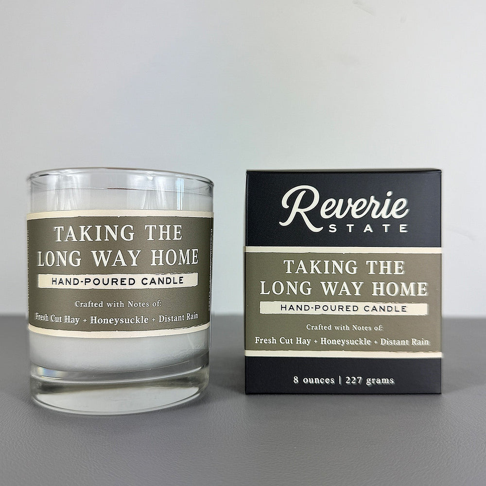 Taking the Long Way Home Candle