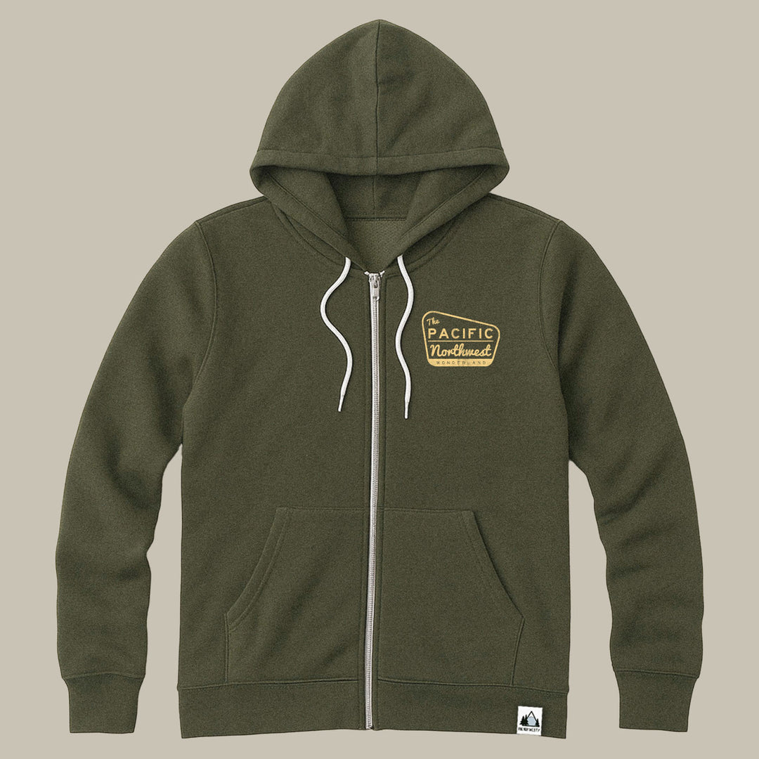 PNW Wonderland Zip Hoodie