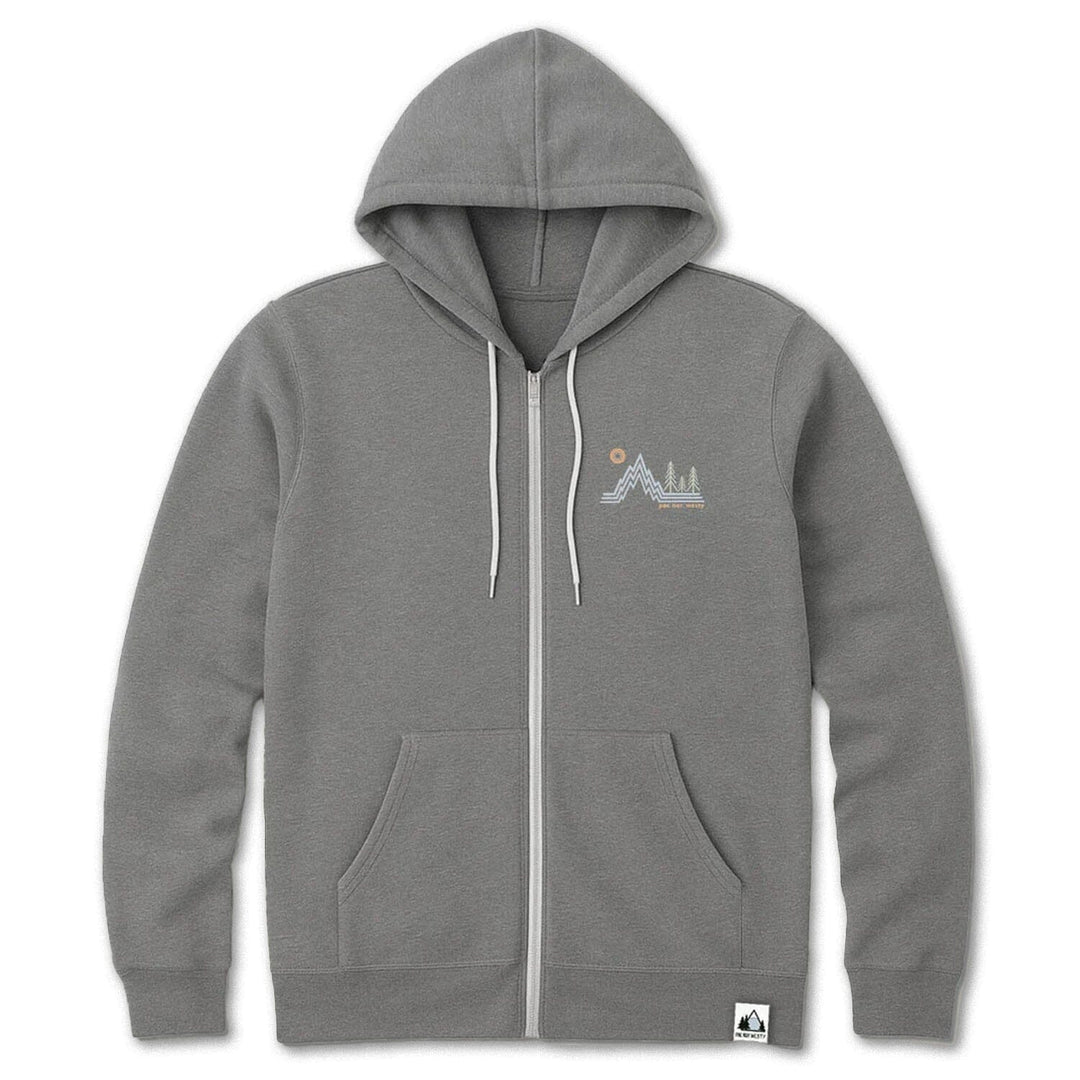 Tree Line Zip Hoodie