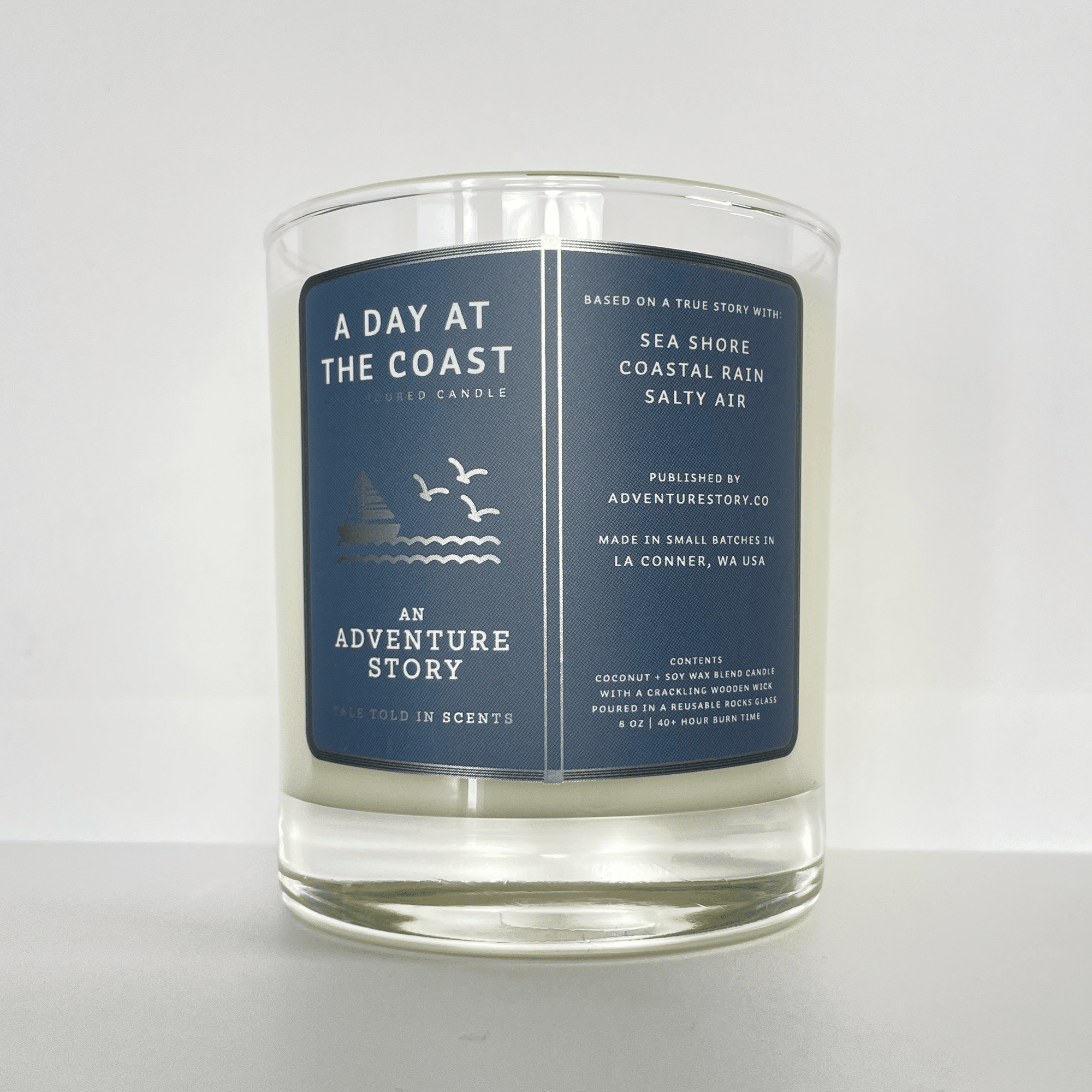 A Day at the Coast Candle