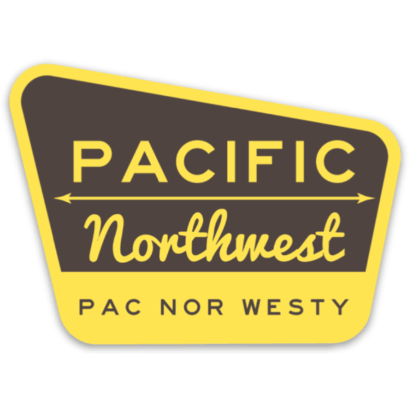 PNW Forest Sticker